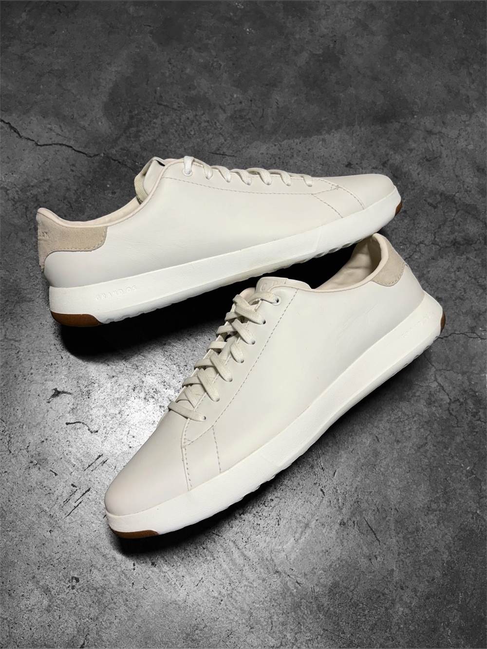 Cole Haan Men's Size 11 GrandPro Leather Tennis Sneakers